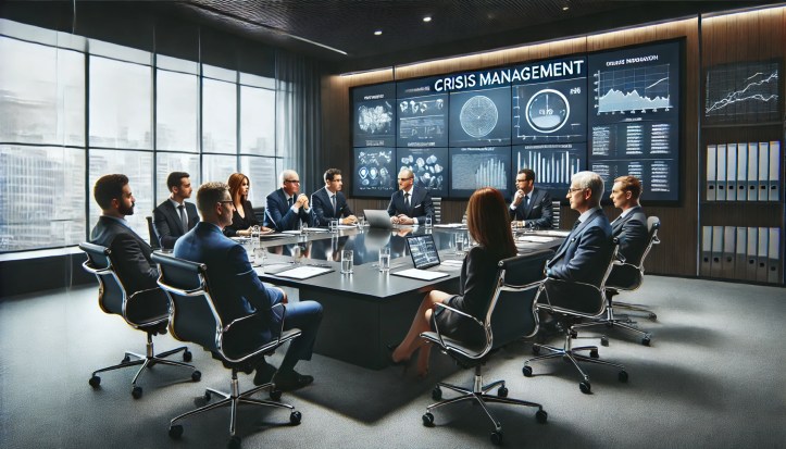 Crisis management meeting